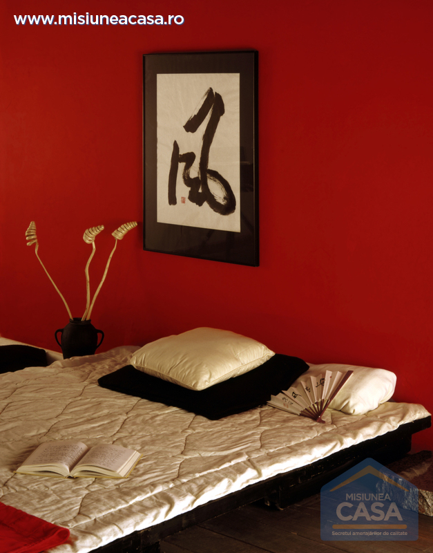 Amenajare dormitor in stil chinezesc 