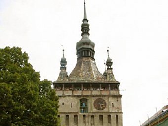 Turnul cu ceas - poarta cetatii Sighisoarei