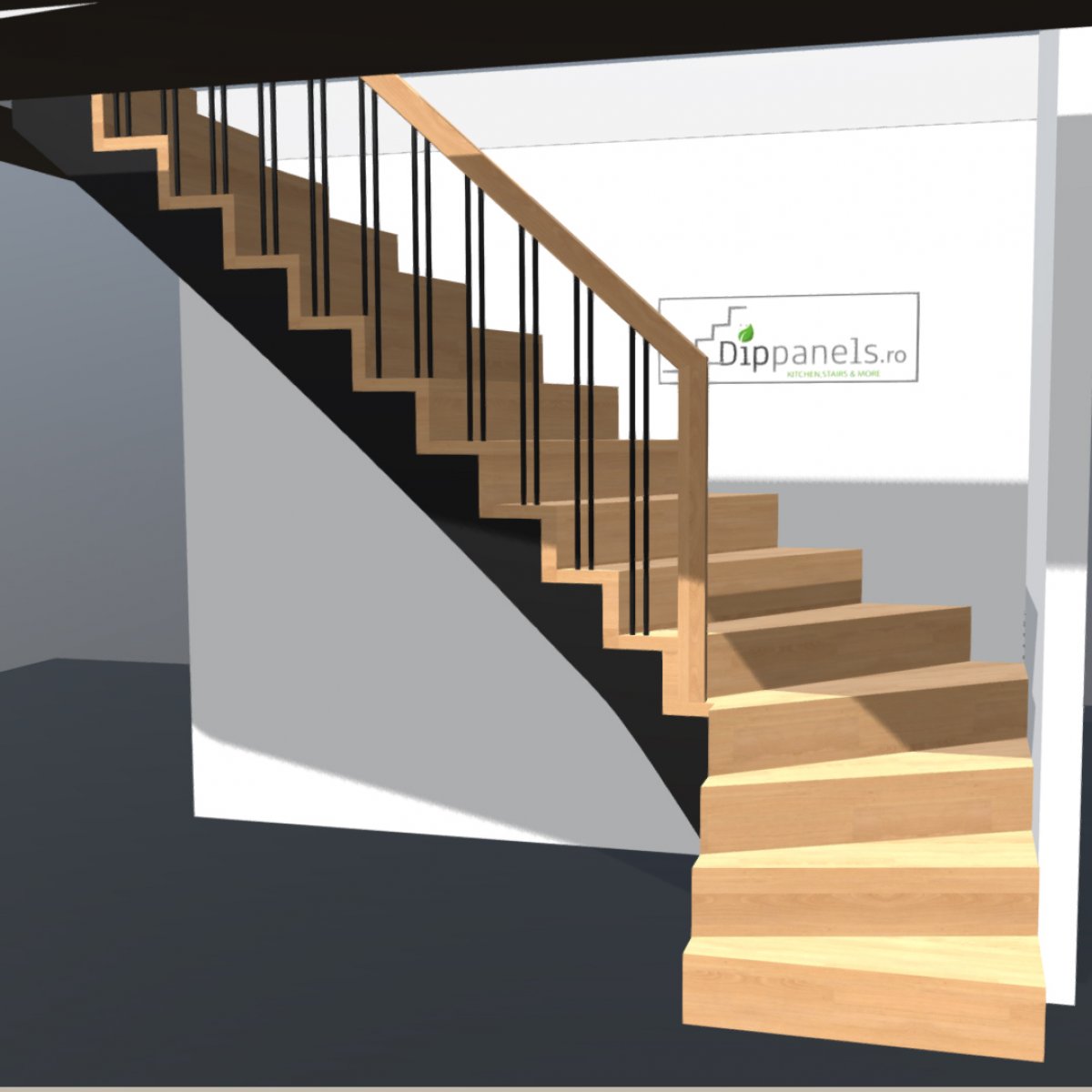 bottleneck Outdated silhouette Configurarea unei scari din lemn in cativa pasi simpli - Misiunea Casa