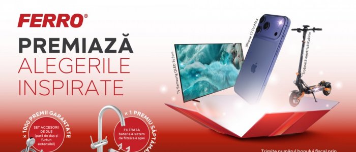 FERRO scrie povestea verii la tine acasa: O campanie nationala plina de surprize si premii care iti schimba ritmul vietii