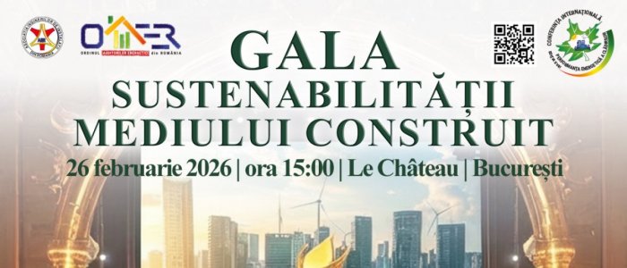 Termodinamica Viitorului: Gala Sustenabilitatii Mediului Construit 