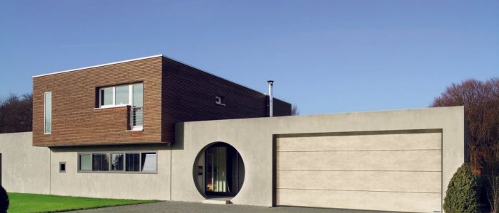 Usi pentru case eficiente energetic, nZEB si case pasive: solutiile Hormann cu cea mai buna izolare termica