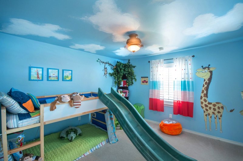 Idei de decorare unisex a camerei copiilor