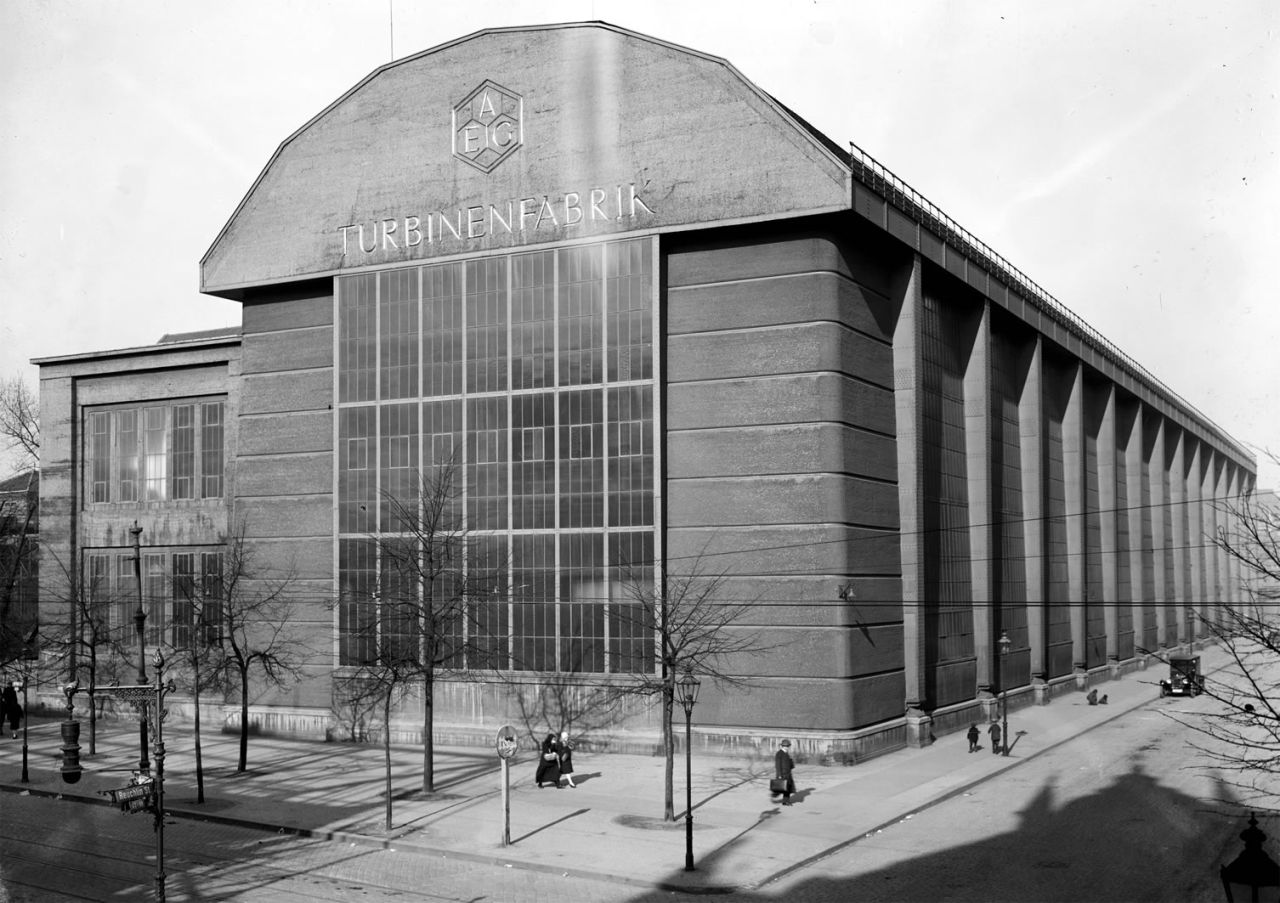 Imagine de epoca - 1909 - AEG TurbinenFabrik din Berlin