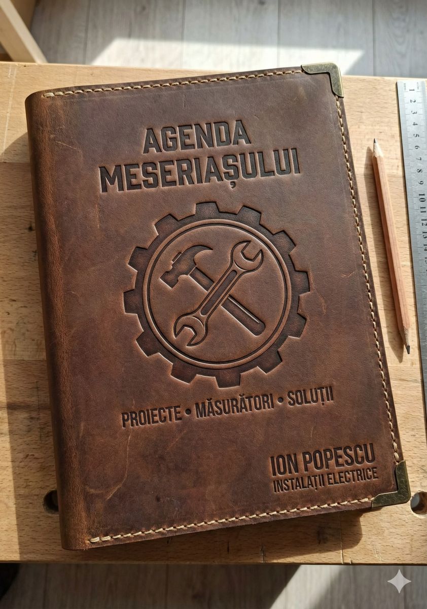 Agenda Meseriașului Misiunea Casa - exemplu de layout