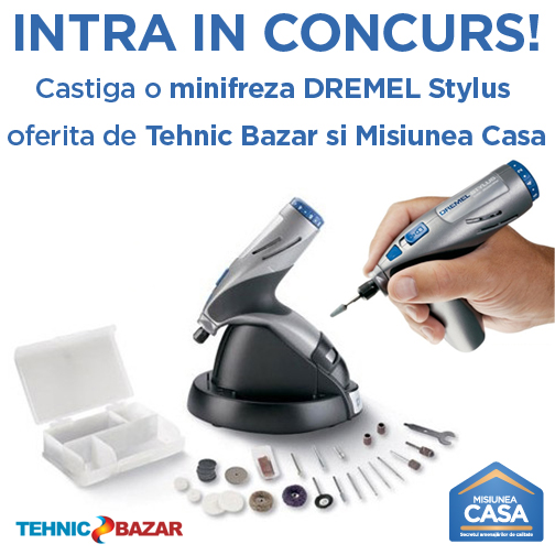 Concurs MisiuneaCasa.ro - minifreza DREMEL