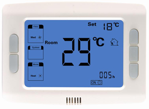 termostat cu ecran lcd