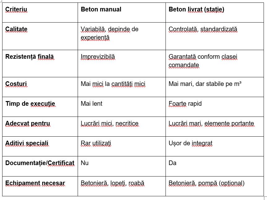 Tabel-comparativ-beton-turnat-manual-beton-livrat