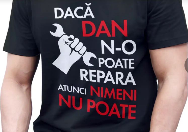 Tricou personalizat cu mesaj amuzant, cadou ideal pentru meseriași