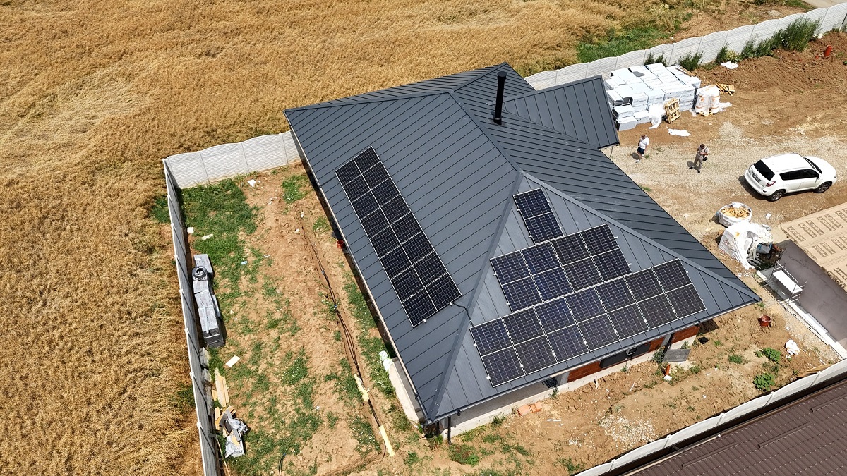 Artsani Energy, instalare de sistem fotovoltaic 10kWp la Piscu, Ilfov