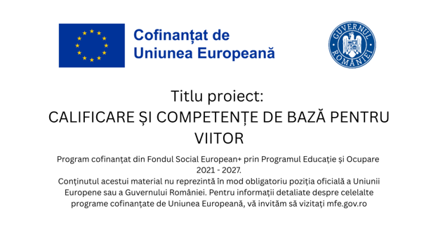 Proiect formare continua fonduri europene 2026