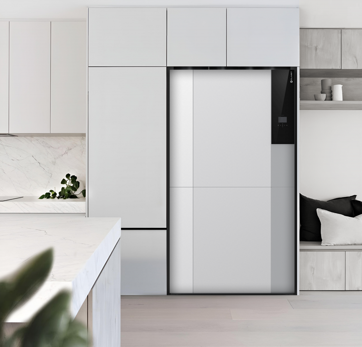 Integrarea sistemului CLIVET FULLNESS în mobilierul unei locuințe moderne