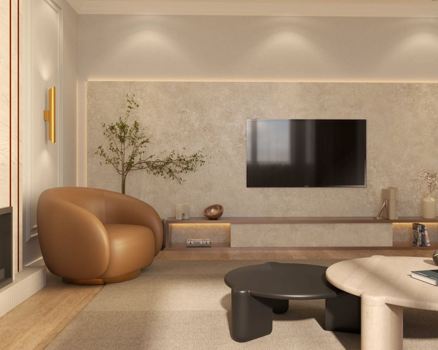 Designer de interior din Iași discutând planul de amenajare al unei locuințe moderne, parte din portofoliul RAdesign.