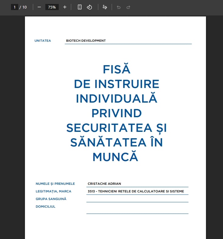  Instructaj protecția muncii și PSI realizat online prin platforma digitală issm.ro, servicii SSM pentru orice firmă.