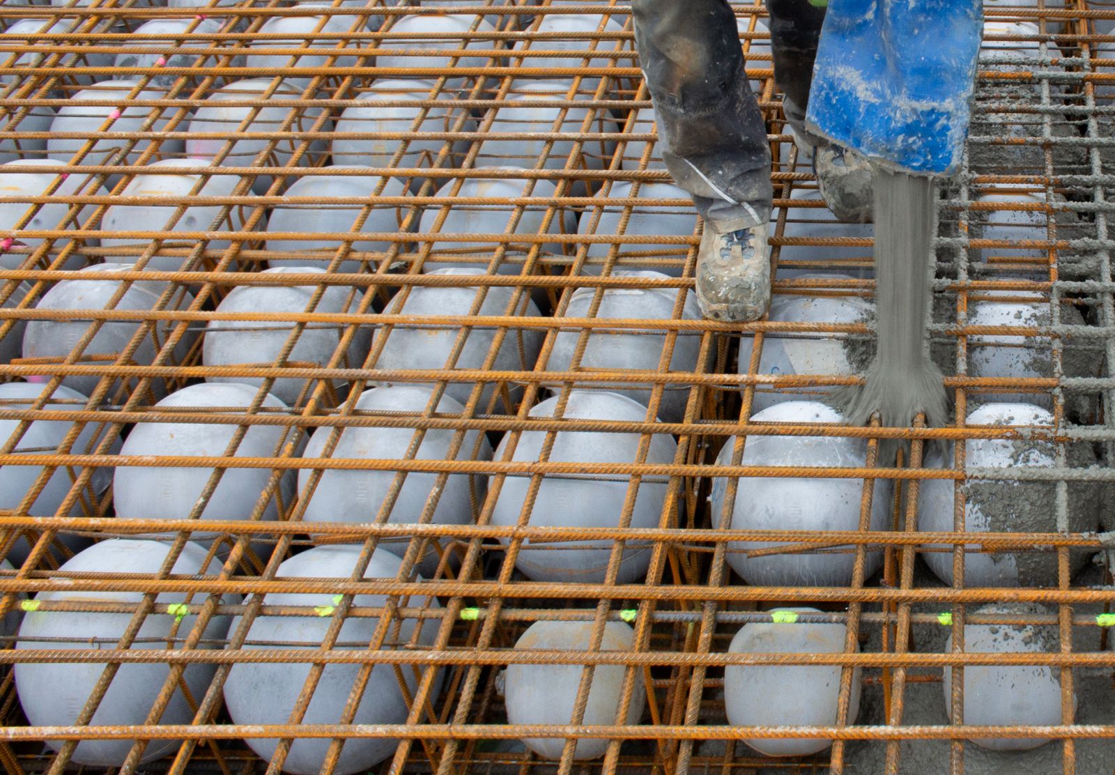 exemplu de structura ușoara si economie de ciment