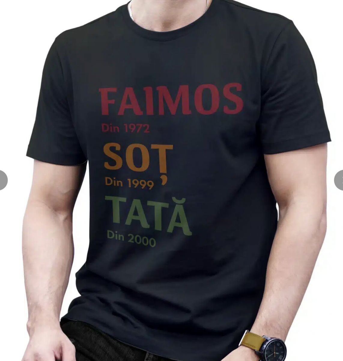 tricou personalizat faimos sot si tata